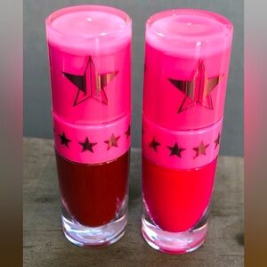 x2 Jeffree Star Liquid Lipstick Unicorn Blood & Pink Veins Pigment Lip Gloss